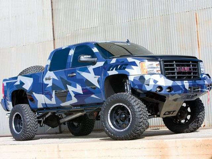 Stealth Front Winch Bumper | Round Holes - Texture Black 2008-2010 GMC 2500 3500