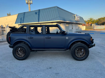 Stealth Rocker Guards | 4 Door - Texture Black 2021-2024 Ford Bronco