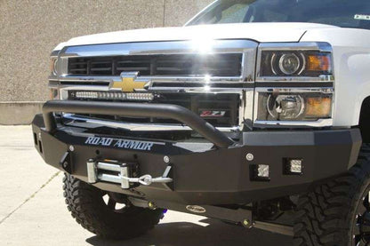 Stealth Front Winch Bumper Pre-Runner Guard - Texture Black 2014-2015 Chevrolet 1500