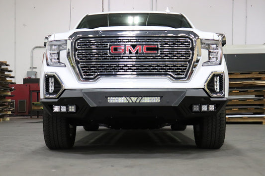 Spartan Front Bumper - Texture Black 2019-2021 GMC 1500