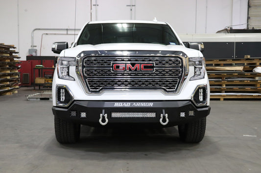 Stealth Front Non-Winch Bumper - Texture Black 2019-2021 GMC 1500
