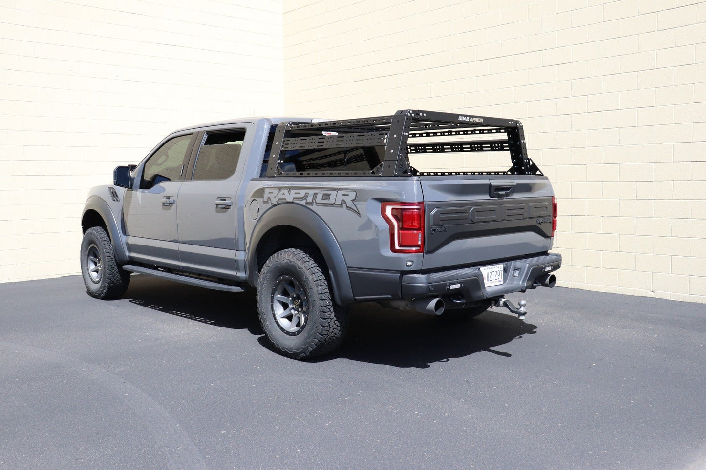 Treck 6Ft. Adjustable Bed Rack System | Overland Package | Includes Bracket Kit - Texture Black 2010-2022 RAM 2500 3500