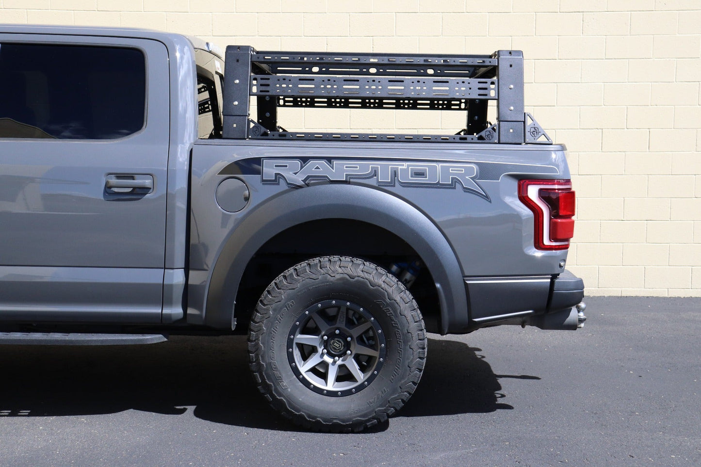 Treck 6Ft. Adjustable Bed Rack System | Overland Package | Includes Bracket Kit - Texture Black 2010-2022 RAM 2500 3500