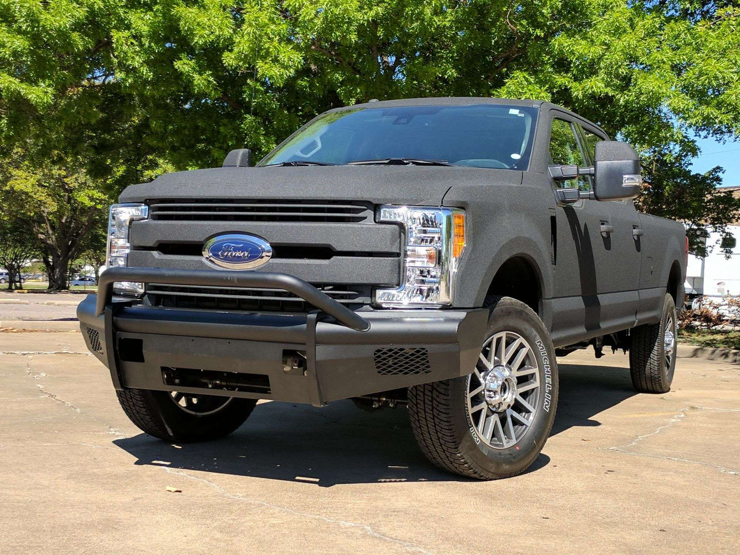Vaquero Front Non-Winch Bumper Pre-Runner Guard - Texture Black 2017-2022 Ford F-250 F-350 F-450