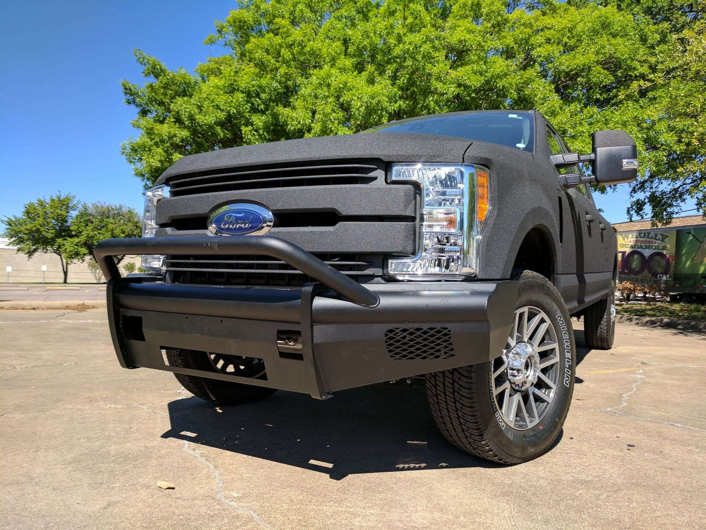 Vaquero Front Non-Winch Bumper Pre-Runner Guard - Texture Black 2017-2022 Ford F-250 F-350 F-450