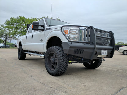 Vaquero Front Non-Winch Bumper Full Guard - Texture Black 2011-2016 Ford F-250 F-350 F-450 F-550