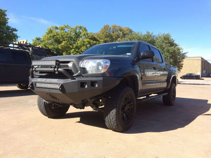 Stealth Front Non-Winch Bumper Pre-Runner Guard - Texture Black 2012-2015 Toyota Tacoma