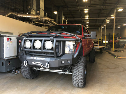 Stealth Front Winch Bumper Titan II Guard | Intimidator - Texture Black 2011-2016 Ford F-250 F-350