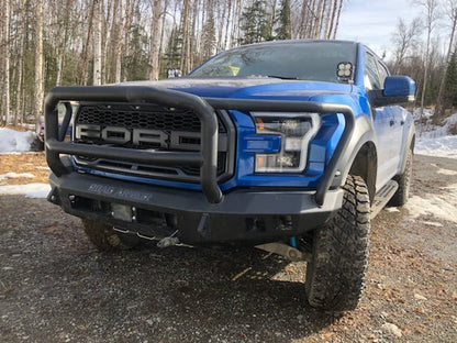 Stealth Front Non-Winch Bumper Lonestar Guard - Texture Black 2017-2020 Ford Raptor