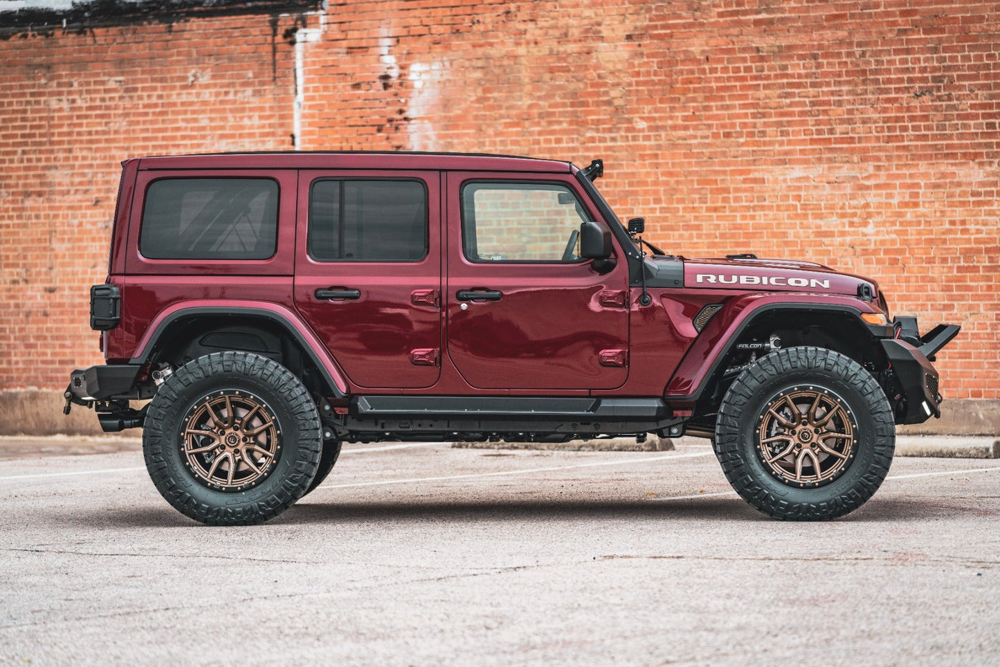 Stealth Side Step | 4 Door - Texture Black 2018-2025 Jeep JLU