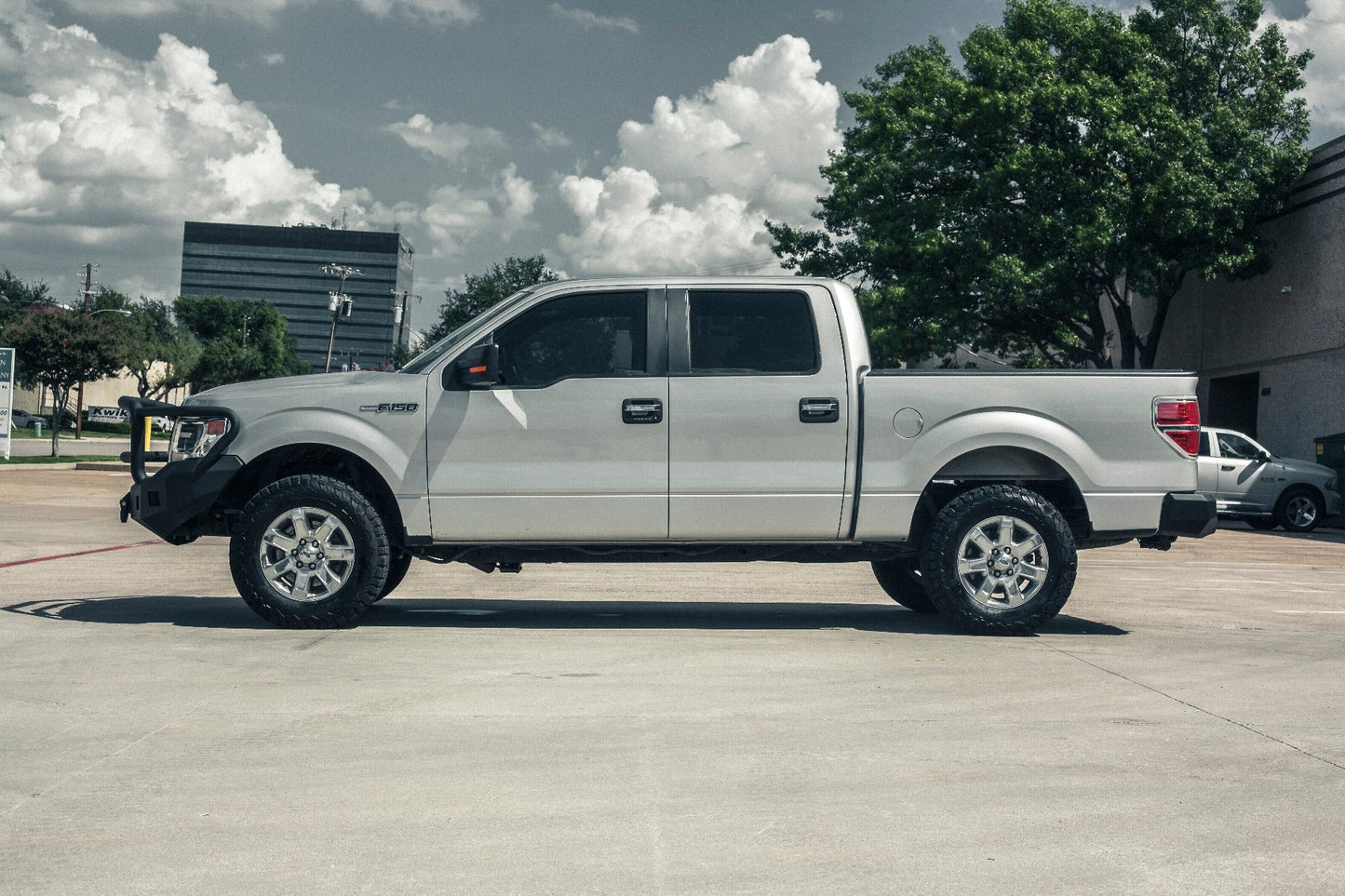 Stealth Front Non-Winch Bumper Lonestar Guard - Texture Black 2009-2014 Ford F-150
