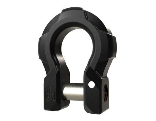 2 x iDentity Aluminum Shackle - Texture Black   1994-2020