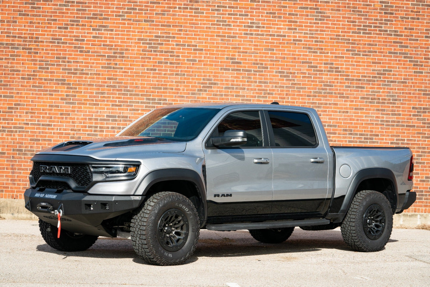 Stealth Front Winch Bumper - Texture Black 2021-2024 RAM TRX