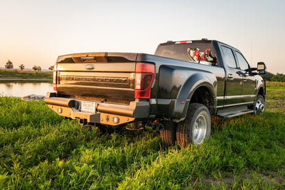 Vaquero Rear Bumper - Texture Black 2017-2022 Ford F-250 F-350 F-450