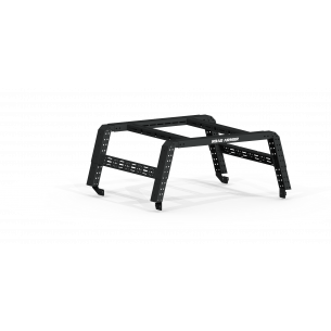 Treck 5Ft. Adjustable Bed Rack System | Includes Bracket Kit - Texture Black 2020-2023 Jeep JT