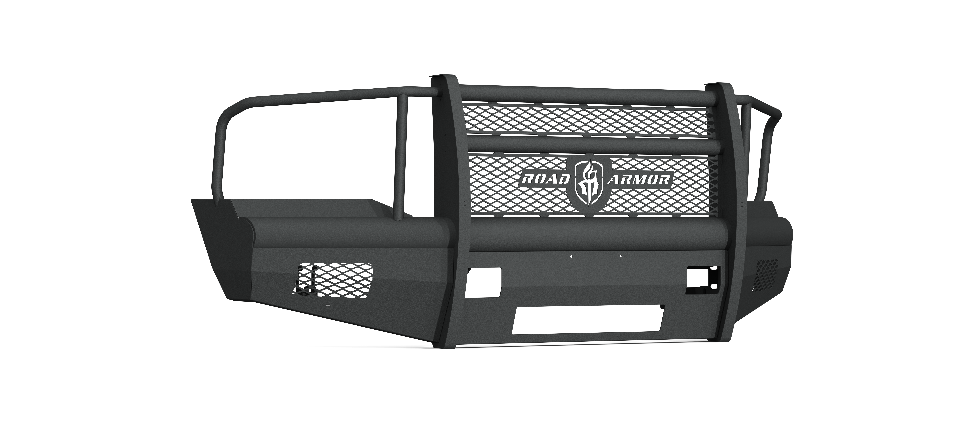 Road Armor Vaquero front non-winch bumper with full grille guard